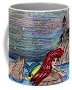 Ariel the Little Mermaid with Flounder Coffee Mug by Tambra Wilcox - Fine  Art America