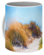 Beach Grass And Sand Dunes Coffee Mug