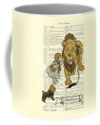 Cowardly Lion, The Wizard Of Oz Scene Coffee Mug Cowardly Lion, The Wizard Of Oz Scene Coffee Mug