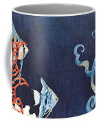 Indigo Ocean - Floating Octopus Coffee Mug Indigo Ocean - Floating Octopus Coffee Mug