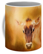 Jersey Cow Farm Art Coffee Mug