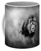 Lion - Pride Of Africa 3 - Tribute To Cecil In Black And White Coffee Mug