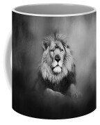 Lion - Pride Of Africa I - Tribute To Cecil In Black And White Coffee Mug