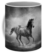 Music To My Ears Black And White Coffee Mug by Michelle Wrighton