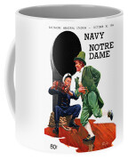 Notre Dame V Ohio State 1935 Football Program Coffee Mug by Big 88 Artworks  - Fine Art America