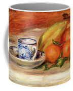 Oranges, Bananas, And Teacup - Digital Remastered Edition Coffee Mug Oranges, Bananas, And Teacup - Digital Remastered Edition Coffee Mug