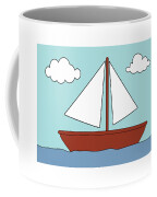 Simpsons Boat Picture Coffee Mug