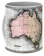 1830 Map Of Australia Painting By Historic Image