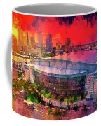 Amalie Arena in Tampa, Florida - digital painting Jigsaw Puzzle by