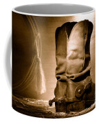 American Cowboy Boots - Sepia Coffee Mug American Cowboy Boots - Sepia Coffee Mug