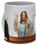Jesus Brainstorming with Steve Jobs and Bill Gates - Coffee Mug Product by Matthias Zegveld