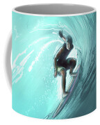 The Surfer - Coffee Mug Product by Matthias Zegveld