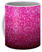Hot Pink Glitter And Solid Black Ombre by Stink Pad