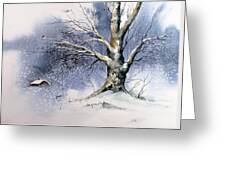 Untitled Winter Tree Painting by Sam Sidders - Fine Art America