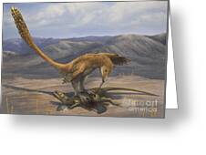 Four layers of Deinonychus – Emily Willoughby Art