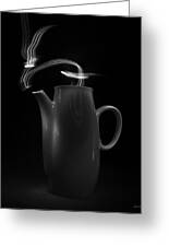 Black Coffee Pot - Light Painting Photograph by Steven Milner - Pixels