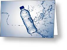 Bottle Water and Splash Poster by Johan Swanepoel - Pixels