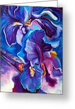 Iris Abstract The Shadow Of Your Smile Painting by Marcia Baldwin ...
