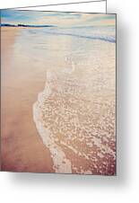 Seafoam Green Wave with Thick White Foam by Lynn Langmade