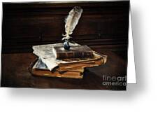 Old Books and a Quill Photograph by Mary Machare - Fine Art America
