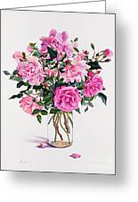 Roses in a Glass Jar Painting by Christopher Ryland - Fine Art America