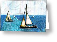 Sailboats In The Harbor Photograph by Hal Halli - Fine Art America
