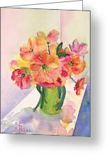 Tulips for Mother's Day Painting by Anna Ruzsan