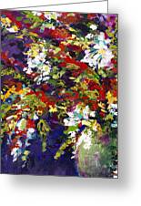 Violet Clear Vase Painting by Karen Ahuja - Fine Art America