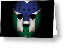 Whalers Goalie Mask Photograph by Joe Hamilton - Pixels
