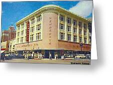 Neiman Marcus Department Store In Dallas Tx In The 1950's Painting by  Dwight Goss - Pixels