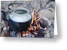 Teapot on campfire Photograph by Noam Armonn - Pixels