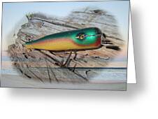 Vintage Saltwater Fishing Lure - Masterlure Rocket Poster