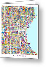 Milwaukee Wisconsin City Map #63 Coffee Mug by Michael Tompsett - Michael  Tompsett - Website