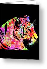 Abstract colourful tiger Digital Art by Nannie Van der Wal - Fine Art ...