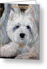 Angel Westie Painting by Mary Sparrow - Fine Art America