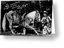 Autographed Roy Rogers and Horse Trigger Painting by Pd - Fine Art America