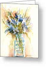 Canning Irises Painting by Sandra Strohschein - Fine Art America