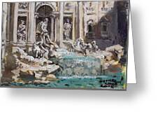Fontana di Trevi Rome Painting by Ylli Haruni - Fine Art America