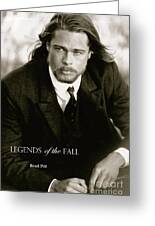 Brad Pitt Legends of the Fall Poster Legends Of The Fall Brad Pitt Mixed Media by Thomas Pollart