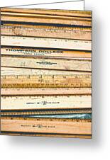 Old School - Wooden Rulers Canvas Print / Canvas Art by Colleen Kammerer -  Fine Art America