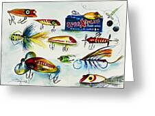 SPARK- Plug Fishing Lures Painting by Johnnie Stanfield - Fine Art