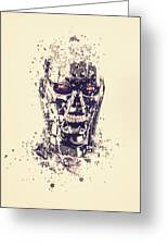 Terminator T 800 Splatter Painting Painting By Milani P Terminator T 800 Splatter Painting Painting By Milani P