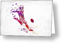 American Football kicker. NFL player kicking the ball. Colorful #1 Coffee  Mug