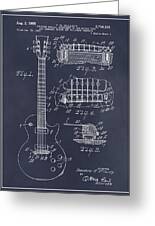 US Patent Gitarre Guitar 1955 Blechschild Schild gewölbt Tin Sign 20 x 30 cm 