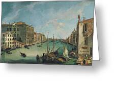 Canaletto -Venice 1697 - 1768-. The Grand Canal from San Vio, Venice -ca.  1723 - 1724-. Oil on ca Acrylic Print by Canaletto -1697-1768- - Fine  Art America