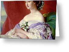 The Empress Eugenie By Winterhalter Shower Curtain by Franz Xavier  Winterhalter - Pixels
