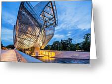 France, Ile-de-france, Paris, Ville De Paris, Boulogne, Bois De Boulogne,  The Fondation (foundation) Louis Vuitton Building (frank Gehry Architect).  Wood Print by Massimo Borchi - Pixels