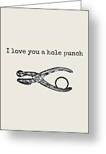 A Whole Punch, Punny Greeting Card
