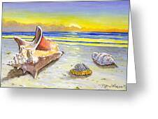 Sea Shells By The Sea Shore Painting by Richard De Wolfe - Fine Art America