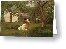The Nooning c 1872 by Winslow Homer Art Print Boy Grass Landscape Poster 26x34 